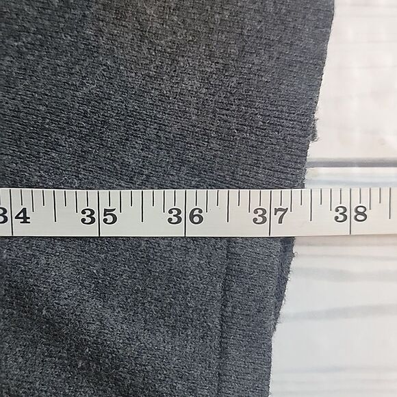 Christopher and Banks Grey Open-Front Sweater extra long Women's Size L - Picture 11 of 11